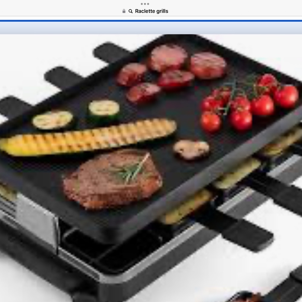 Party Grill “Rachette” New $50